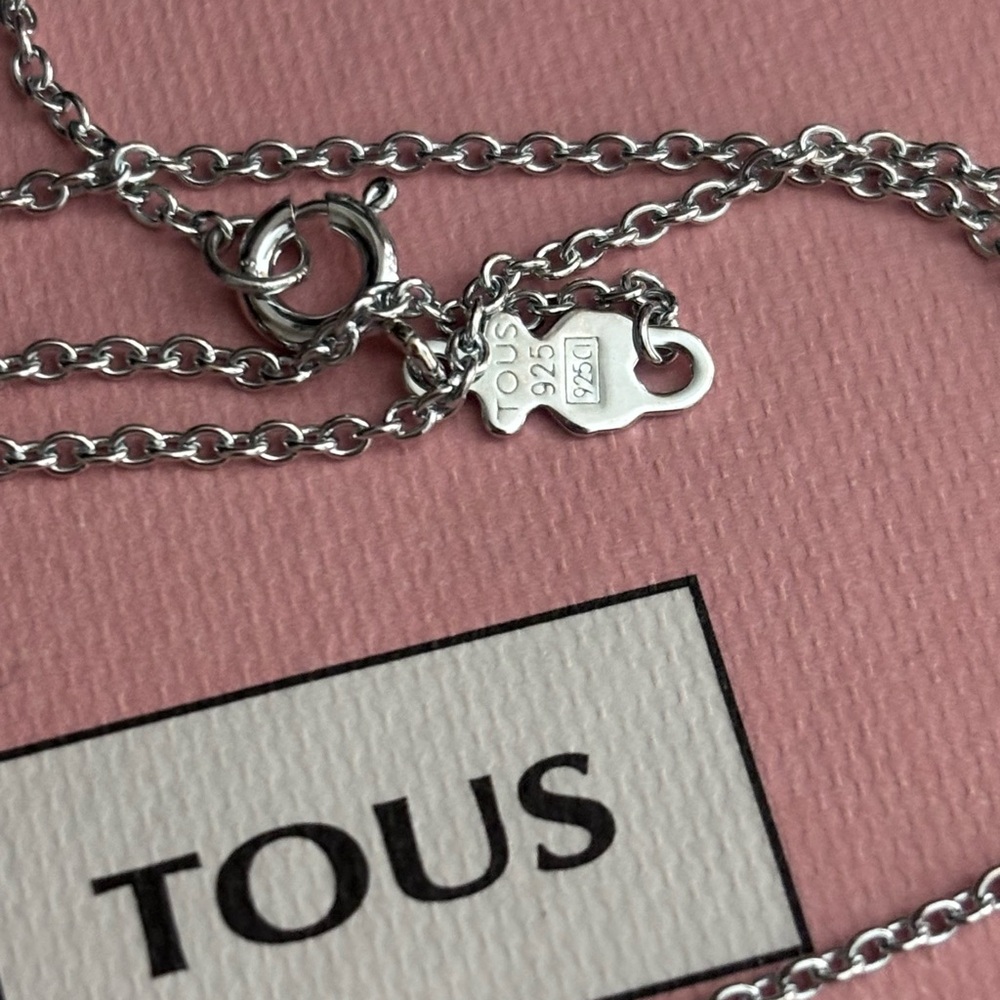 Tous Sterling Silver Chain Necklace - Picture 3 of 3